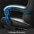 Ergonomic Gaming Chair with Massage Lumbar Pillow-1418584905