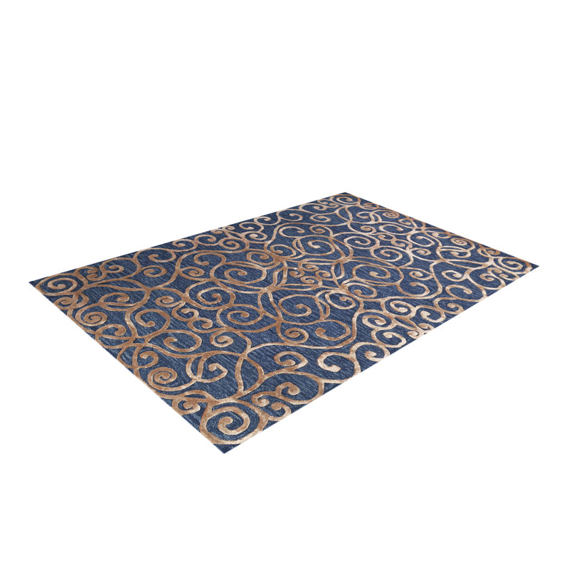 Monte Carlo Abstract Hand Woven Area Rug, Rectangle 122 x 183cm