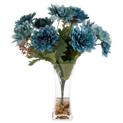 Leal Faux Silk Daisy Arrangement in Vase