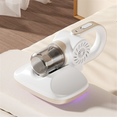 Handheld cordless vacuum cleaner, strong suction handheld rechargeable ultraviolet disinfection and mite removal vacuum cleaner, portable handheld vacuum cleaner with nozzle and washable filter, suitable for home offices, cars, pets