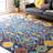 Deyoung Hand Tufted Wool Southwestern Rug-999934572