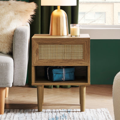 Gilus Rattan Nesting Tables with Storage by George Oliver