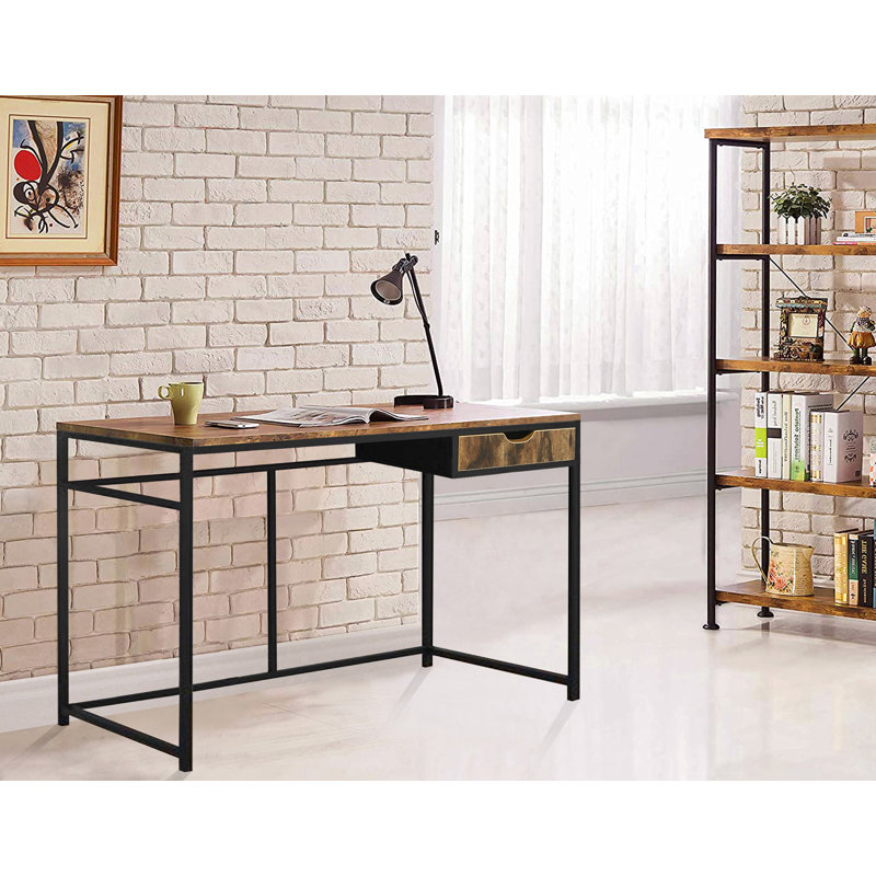 Evynne Metal Base Writing Desk