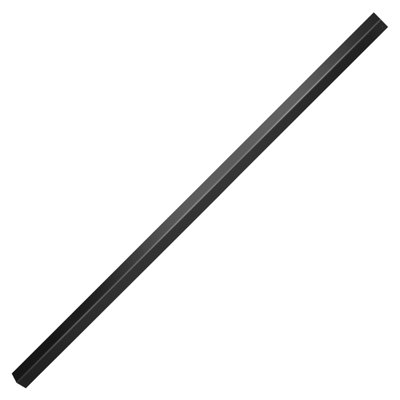 101-Pack 32-Inch Square Aluminum Deck Balusters, Matte Black Metal Spindles with Screws for Wood and Composite Railing