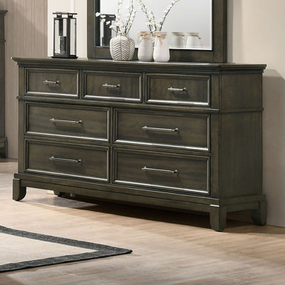 Filloreta 63" Width Wood 7-Drawer Dresser