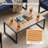 5-Person Wide Straight Patio Sofa with Weather-Resistant Cushion-1680877555