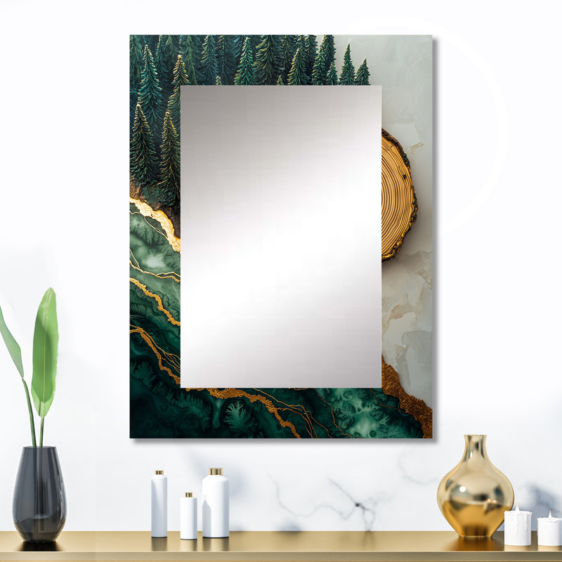 Wydmire - Traditional Wall Mirror, 32 po x 24 po