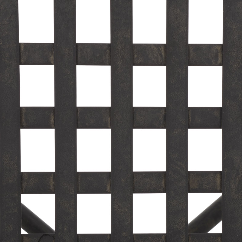 Ensemble de chaises longues 2 Josefien, Noir