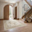 Tapis beige / doré Lainey-552336441