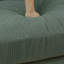 Repose-pieds en velours côtelé