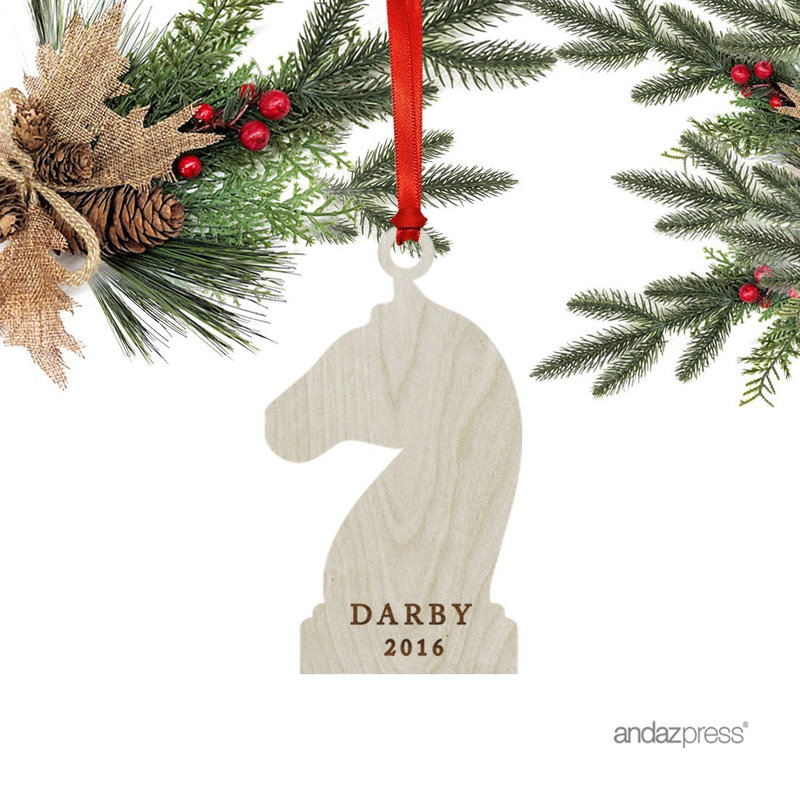 Ornement en forme de darby avec sac à cadeau, Oui
