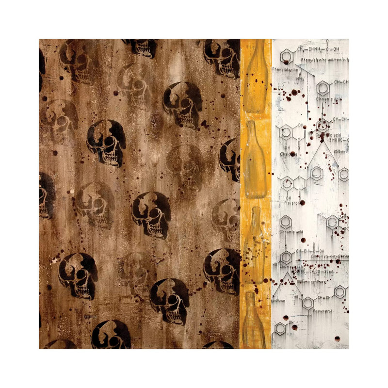 Chemical Abstract XXXIII by Taylor Smith - Print on Canvas, 66.04cm H x 66.04cm W x 3.81cm D, Wrapped Canvas