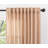 Moller Flax Textured Solid Semi-Sheer Rod Pocket Curtain Panels-257712197-257712200