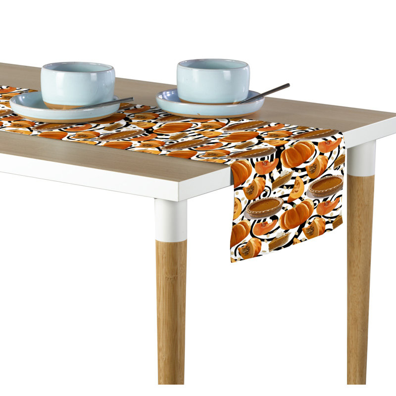 Mallory Geometric Table Runner, 12" W x 72" L