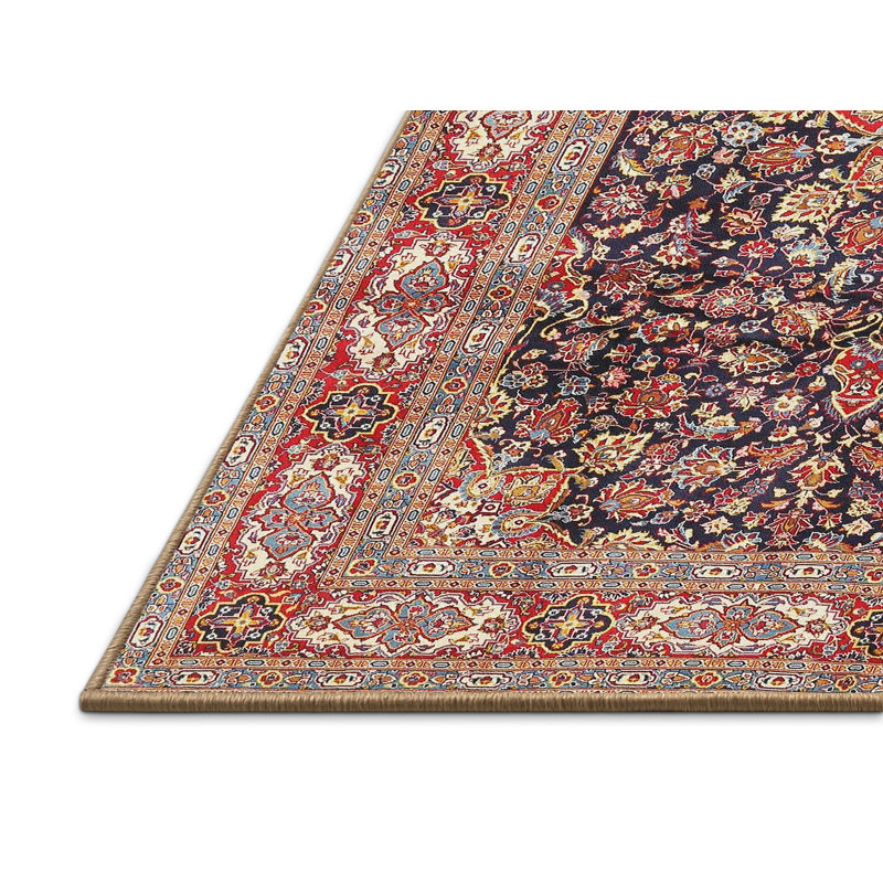 Adainville Oriental Indoor Rug, Rectangle 6' x 9'