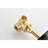 Brass Volume Control Shower - 3/4" With Adjustable Flow And Longevity Valve Extra High Performance Adjustment