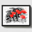 Red Poppy Field Flowers - Wall Art-23742018-23742019