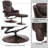 Aashka Faux Leather Swivel Recliner-966231556