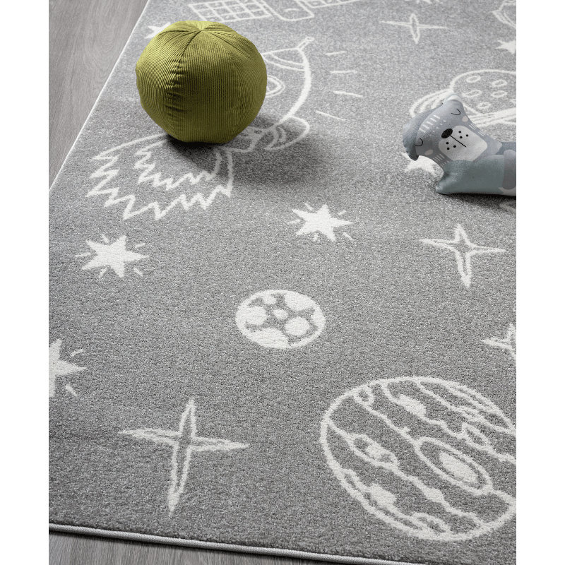 Catoosa Space Pattern Area Rug, Rectangle 80 x 150cm