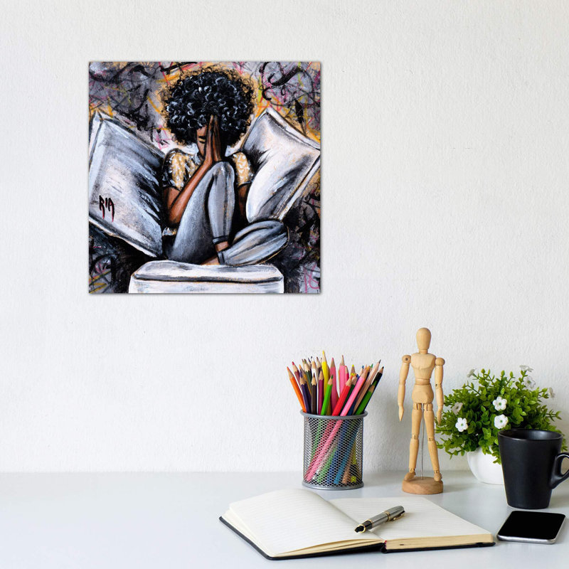 'All I Have...' by Artist Ria - Print, 26" H x 26" W x 1.5" D, No Mat, Wrapped Canvas