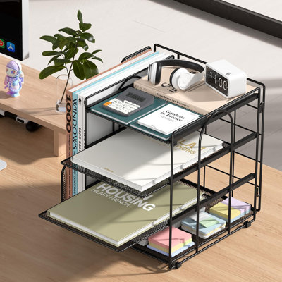 Rangement de bureau 4 niveaux