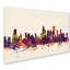 « chicago illinois horizon », impression sur toile tendue-15720872