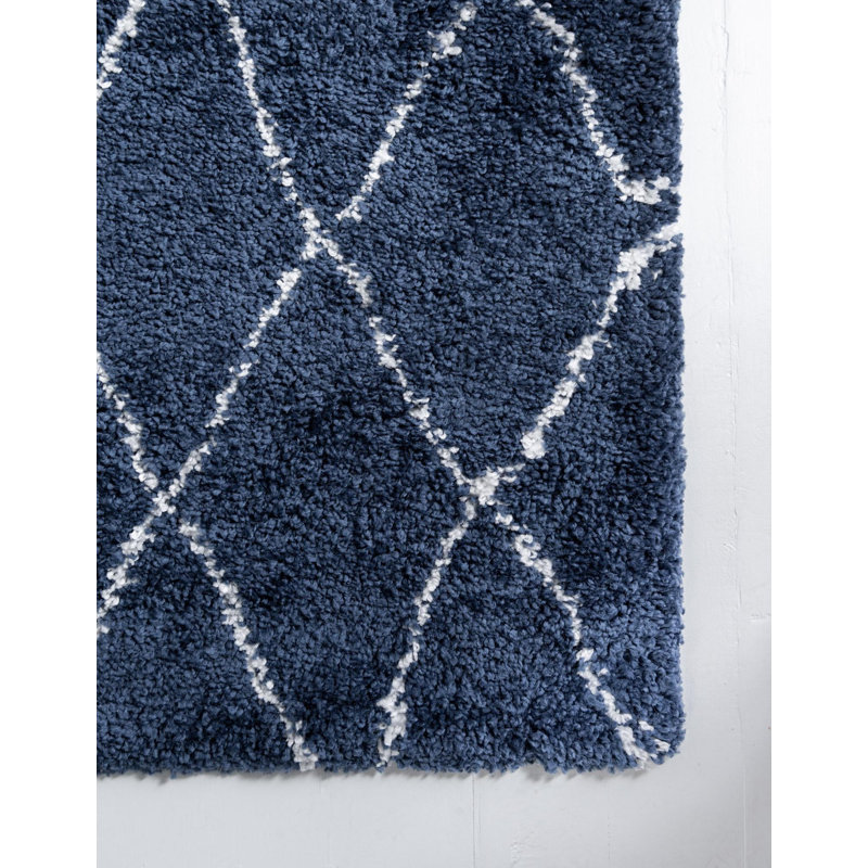 Paquette Shag Area Rug, Rectangle 122 x 183cm