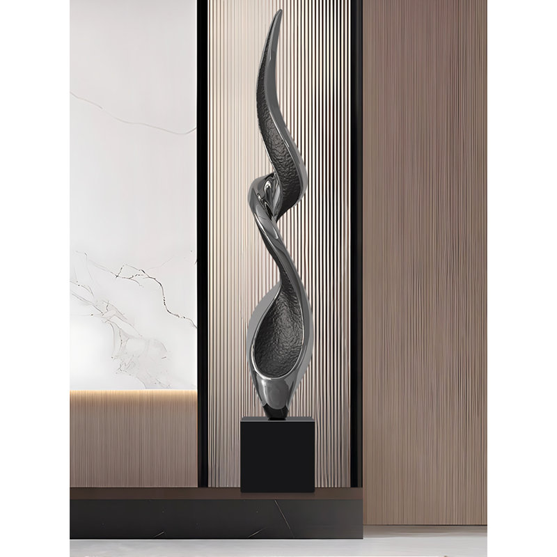 Luxury-Style Abstract Art Resin Decorations