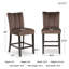 Tabouret de bar Kenji (ensemble de 2)