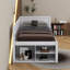 Lit de jour avec tiroirs et tablettes-1183420176-1183420142