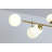 Balarama 6 - Light Sputnik Modern Linear Chandelier-394722105