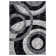 Tapis ivoire / noir Adonia
