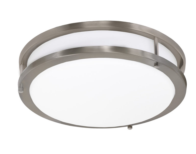 Envisage V Acrylic LED Flush Mount