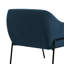 Fauteuil large en velours 32,9 po Bloch-1360432053