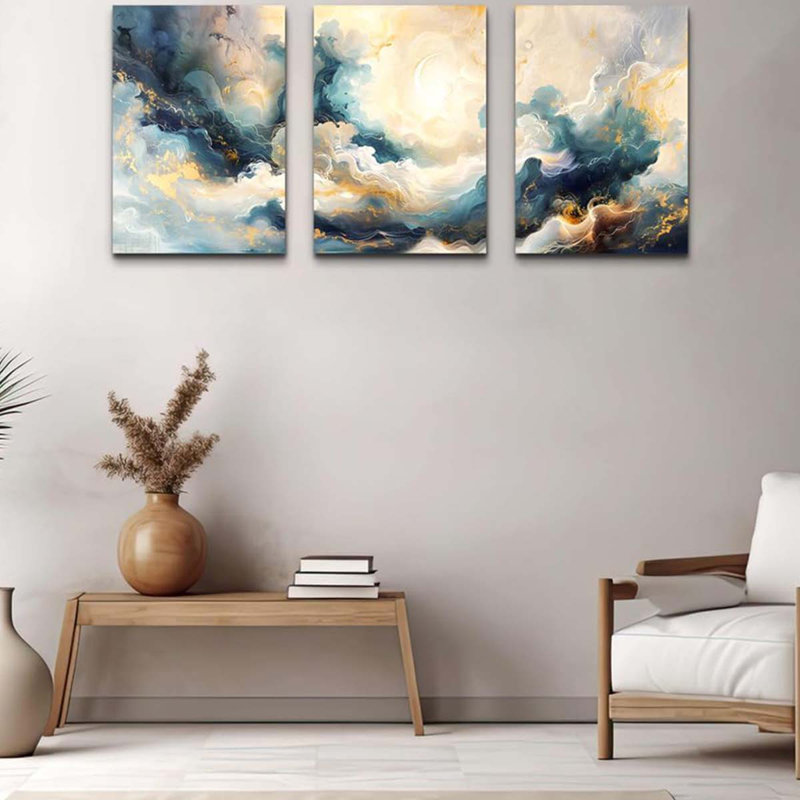 3 Piece Wrapped Canvas Print