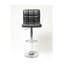 Tabouret de bar pivotant réglable en similicuir, ensemble de 2-1693213509