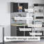 Work Cabinet Set with Drawer with Shelf-185599327