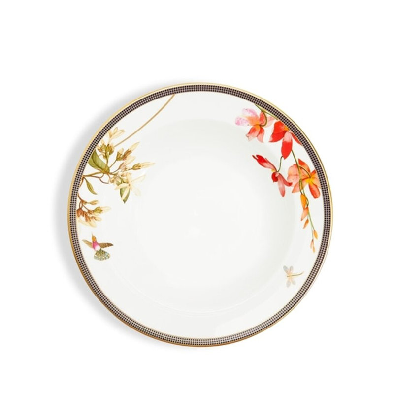 Wedgwood Hummingbird Rim Soup 8.9In