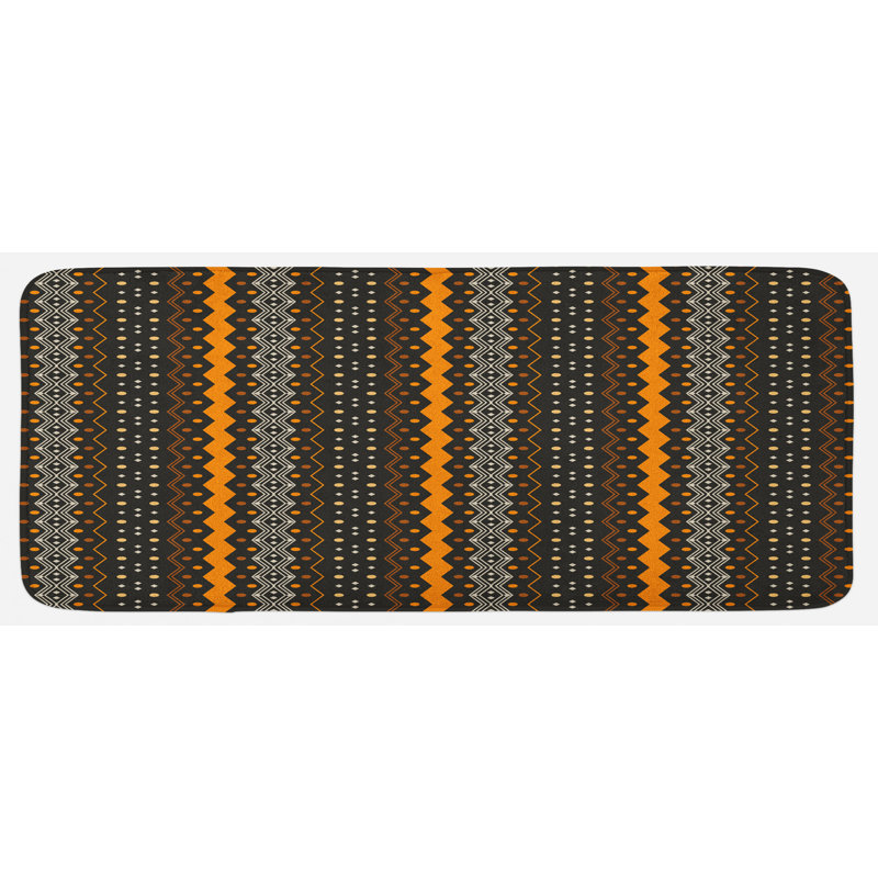 Tapis de cuisine abstrait