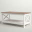 Four Leg Coffee Table with Storage