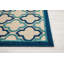 Tapis intérieur / extérieur bleu marine Caradoc-20980150