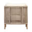 Fauteuils club d'extérieur en bois d'acacia massif Everett avec accoudoirs en corde tissée à la main Everett