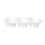 VIETRI Lastra 6 Cup Non-Stick Stoneware Muffin Pan with Lid