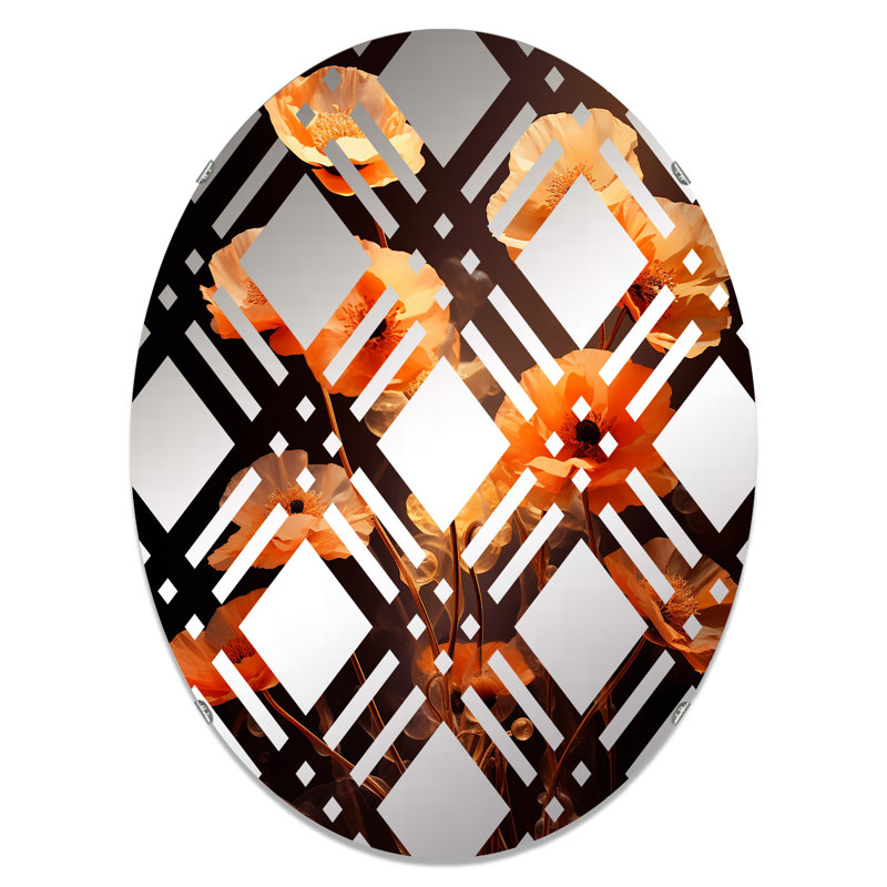 Miroir mural oval, 35,4 po x 23,6 po
