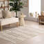 Tapis réversible à rayures Mina-937583005