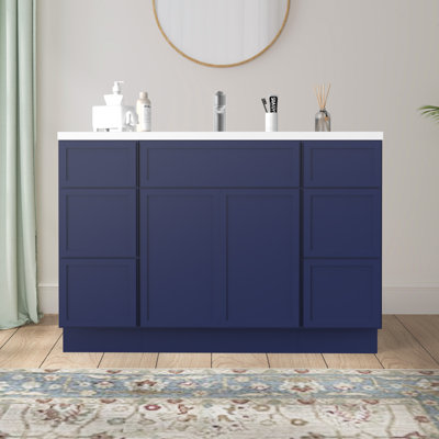 Base de meuble-lavabo simple 48 po seulement