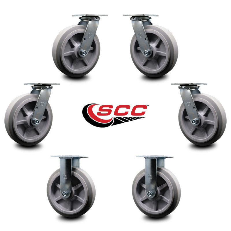 Ensemble de roulettes de rechange de service pour roulettes Magliner 130076 et 130075