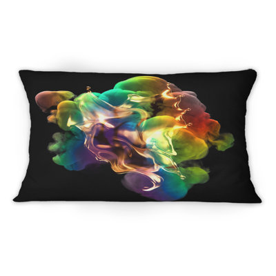 Abstract Throw Pillow