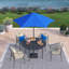 Parasol de marché 7,5 pi Toscana-274222158