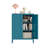 31.5" Tall Metal Side Cabinet with 2 Doors and 2 Adjustable Shelves-884539476